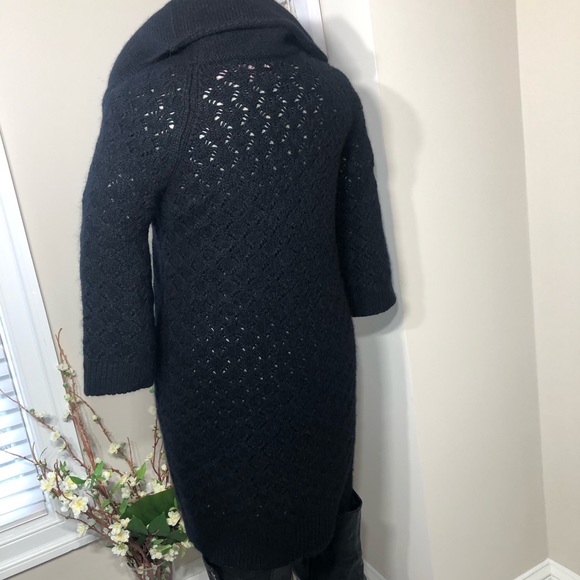 Juicy Couture Blk Chunky Cowl Sweater NWT - Picture 7 of 8